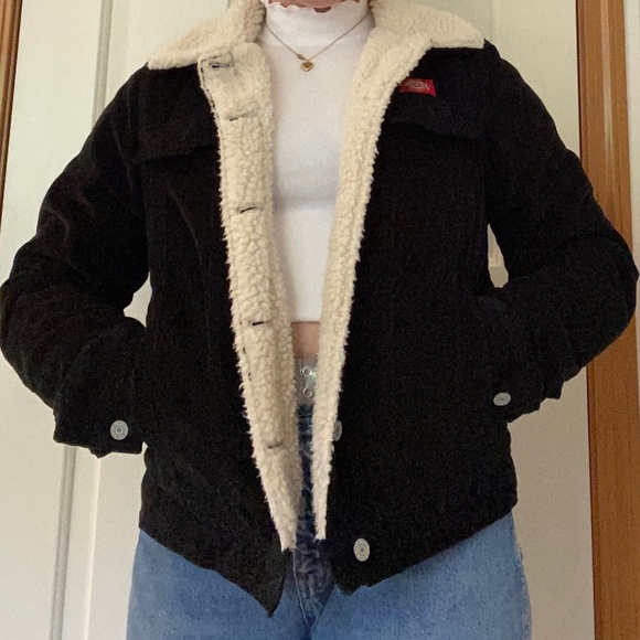 Dickies Jackets & Blazers - Dickies Sherpa Lined Corduroy Jacket